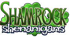 in game logo - shamrock shenanigans